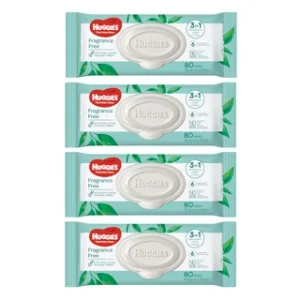 Huggies Baby Wipes Unscented refill 320 wipes
