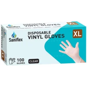Vinyl Powder Free Gloves - Clear XLarge 1000/ctn